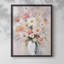FLORAL Series CCDXL - Impression encadrée de qualité supérieure - Prêt à accrocher - Aucun clou requis-555600000-555600001