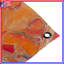 Tapisserie murale abstraite à formes circulaires abstraites - Décoration murale abstraite-739608013