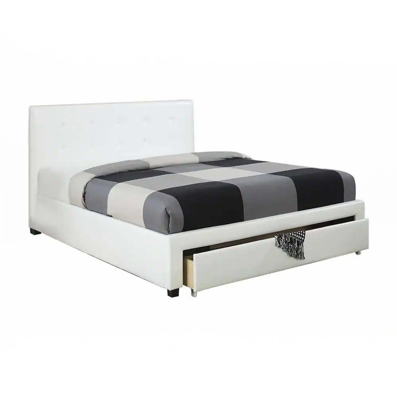Storage Under Bed, Full, White
