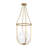 Single-Light Basketball Glossy Glass Semi-Flush Mount