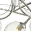 Hegland Glass Semi Flush Mount