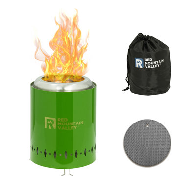 Smokeless Tabletop Fire Pit With Mat