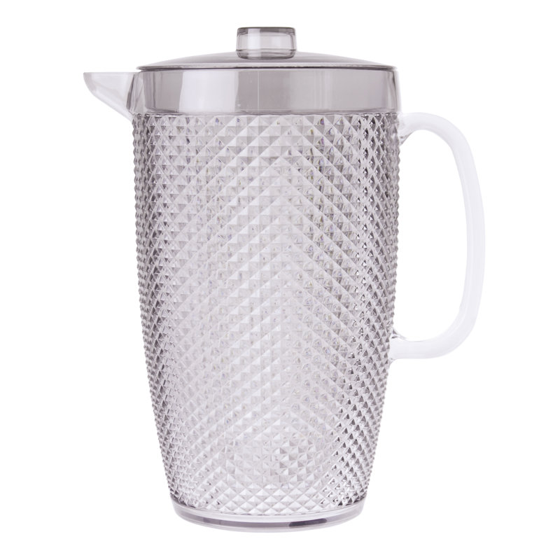 Diamond Blue Colour Pitcher 2,5 Lt., Transparent