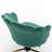 Izdyhaar Velvet Swivel Task Chair with Tufted Back-1617736434