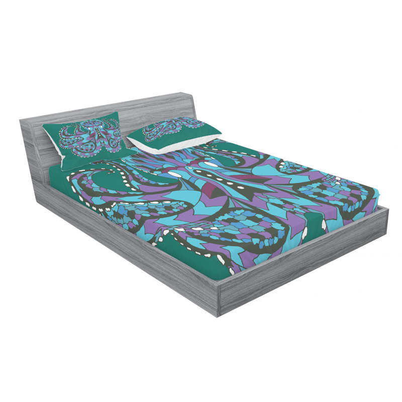 Microfiber Sheet Set, Queen Sheet Set with Pillowcase