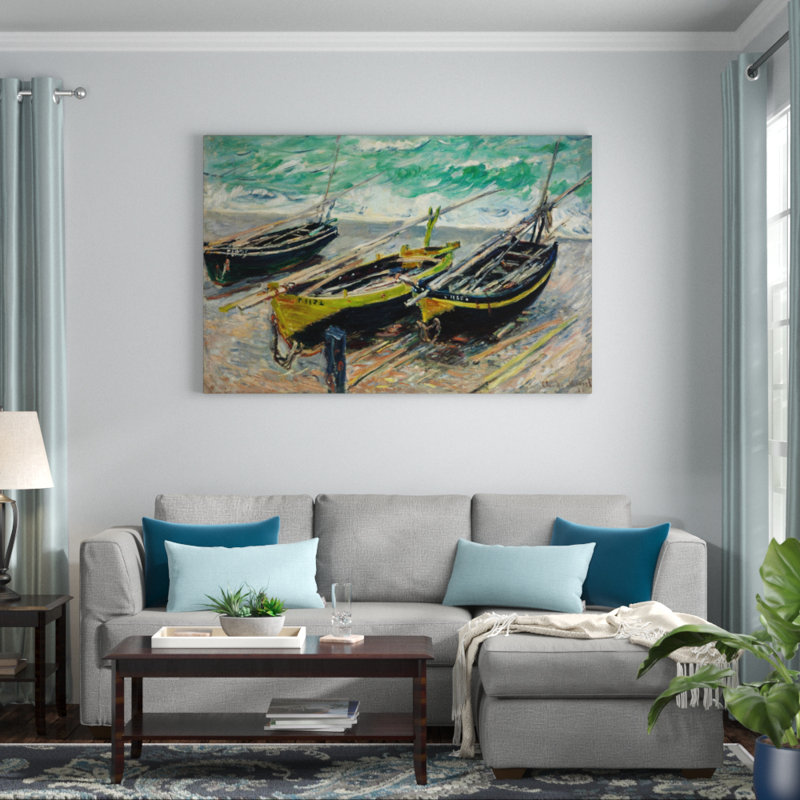 Claude Monet - Wrapped Canvas Print, 51cm H x 77cm W
