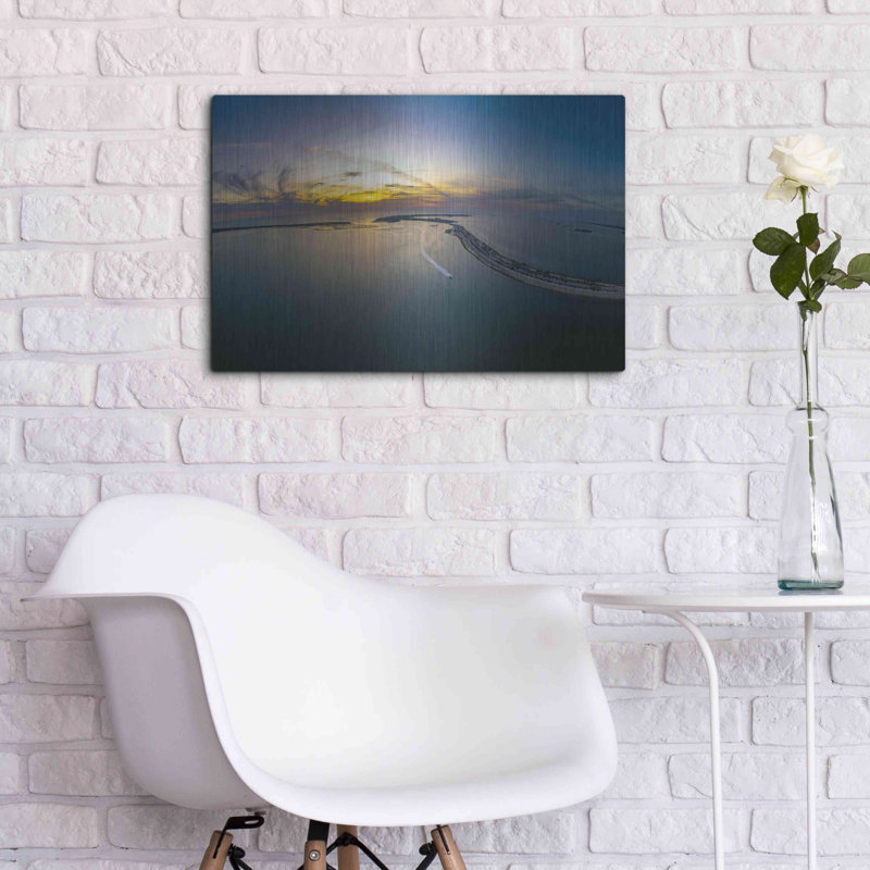 " Florida - Dunedin Caseway Sunset " by AKG, 16" H x 24" W