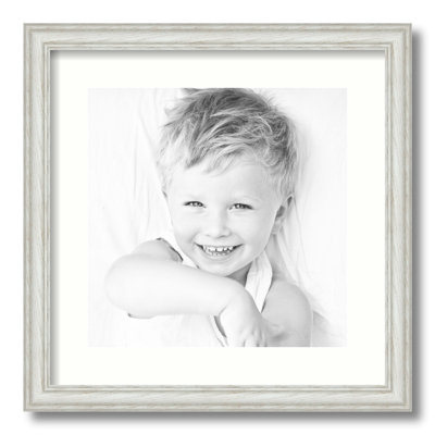 Wood Matte Picture Frame with Mat