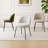 19.5"Seat Height Upholstered Fabric Dining Side Chair-301786659
