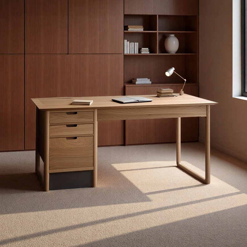 Office storage desk, 29.53" H x 55.12" W x 23.62" D
