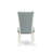 6 Piece Dining Table Set Contains a Rectangle Dining Room Table and 4 Baby Blue Linen Fabric Upholstered Chairs with a Bench, linen white-85265053-85265047