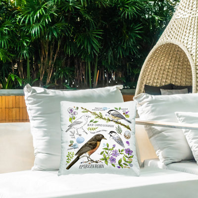 Coussin décoratif imprimé local par Jane Maday
