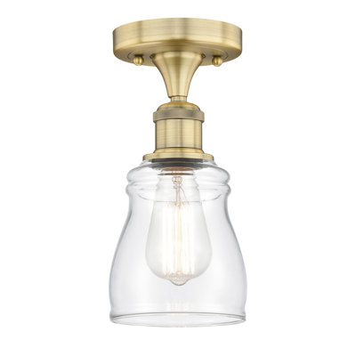 Makemson Glass Semi Flush Mount