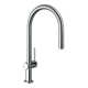 hansgrohe Talis N HighArc Kitchen Faucet, O-Style 2-Spray Pull-Down, 1.75 GPM