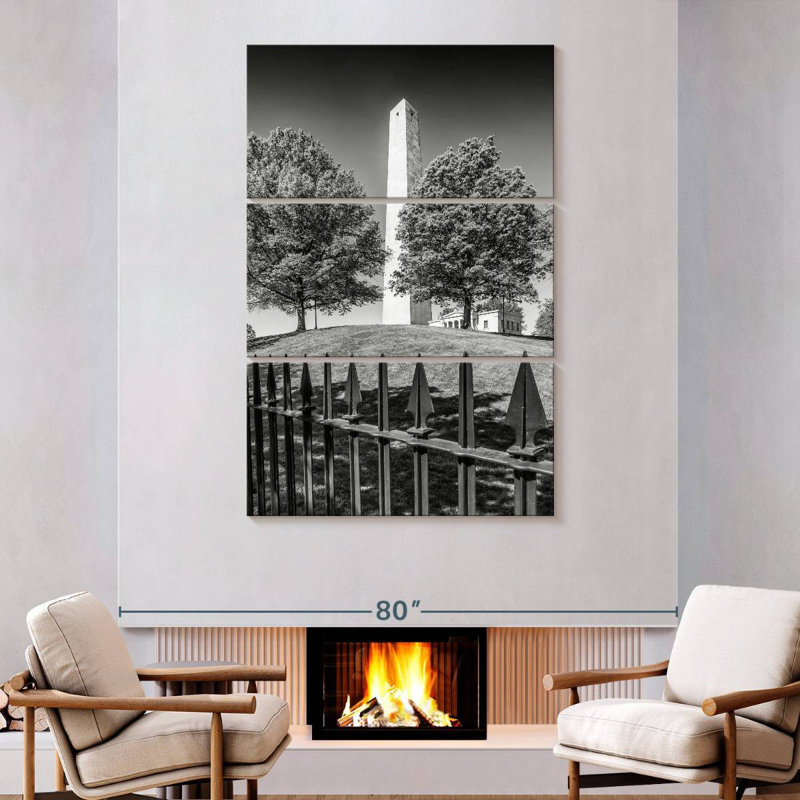 Masam Boston Bunker Hill Monument, 74" H x 48" W