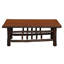 Table basse Fireside Lodge Hickory Log - 48 po x 24 po - Cannelle - Standard-1037255906-1031137825