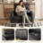 35" W Modern Faux Leather Armchair-1923115690