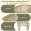 Chaise d'appoint en bois d'hévéa-2044420463