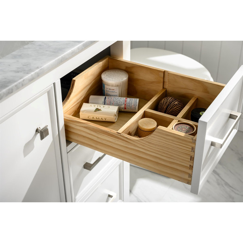 Ensemble de meuble-lavabo simple 36 po, Blanc