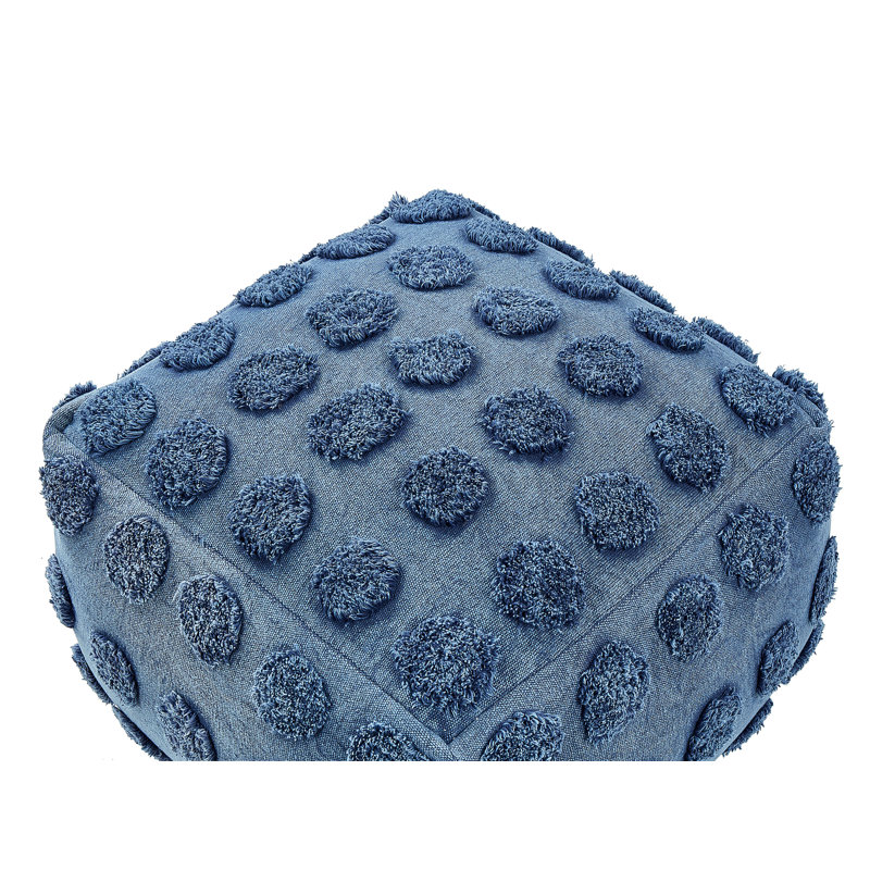 Kleban 50cm Wide Square Pouf Ottoman