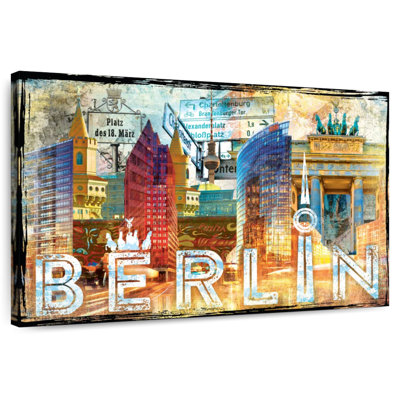 Ravi Berlin City Landmarks Grunge