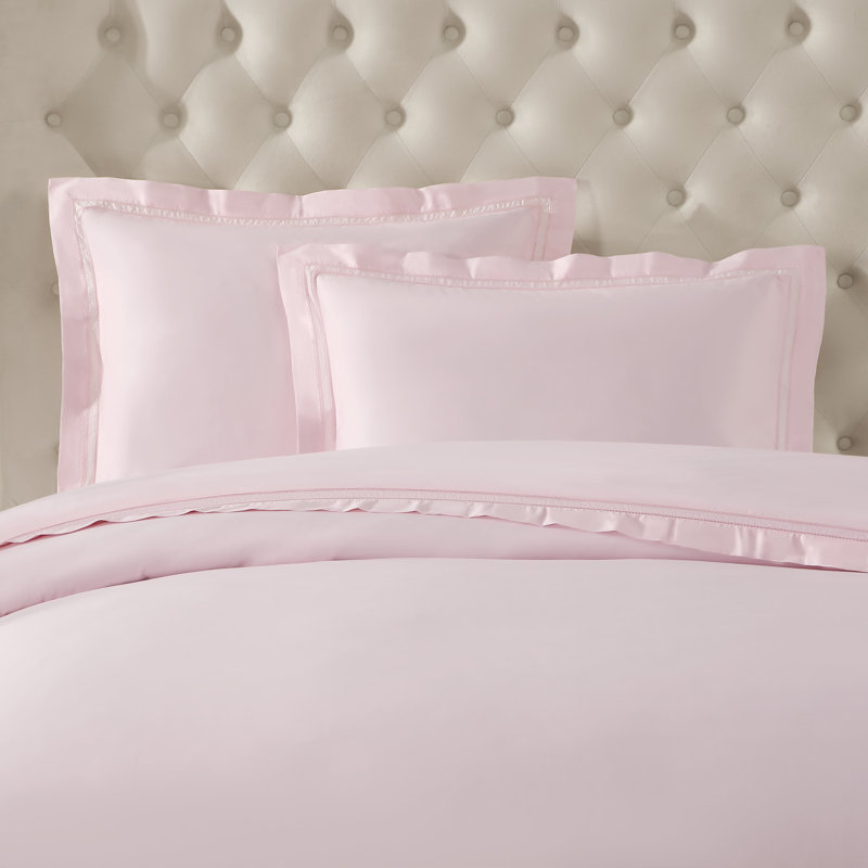 Yalda Duvet Cover Set, Pink, King