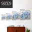 Dandelion and Agapanthus -Framed Print - Restickable-969998174-969998175