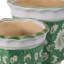 Ensemble de pots en céramique avec embossage floral-953685599