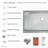 Rivage Basin Undermount Kitchen Workstation Sink-121723644-121723638