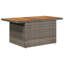  Ensemble de canapé de jardin 11 pièces gris et bleu marine 100 x 55 x 73 cm-931769501