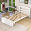 Lit plateforme simple en bois avec tiroir-695576580