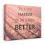 Try A Little Harder - Wrapped Canvas Print-1524767870