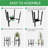 Plant Stand Width Adjustable