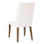 Chaise d'appoint rembourrée en cuir Aurora-56434046-56434048