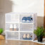 12 Pair Stackable Shoe Rack