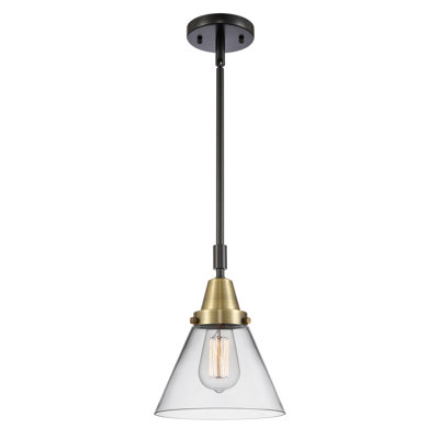 Luminaire suspendu conique 1 lumière Xaniah