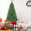 Arbre de Noël vert 7 pi avec 400 lumières DEL RVB contrôlées par le WiFi-1701967741