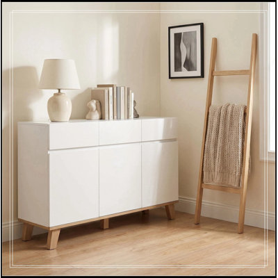 Storage Chest with 3 Drawers and 3 doors