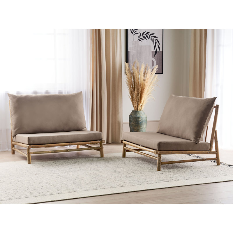 Aliyaah Outdoor Lounge Chair, Taupe