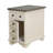 Sohani Vintage Elegance 2-Drawer Side Table,  Dark Wood Top - Perfect for Living Room, Bedroom, or Office Space