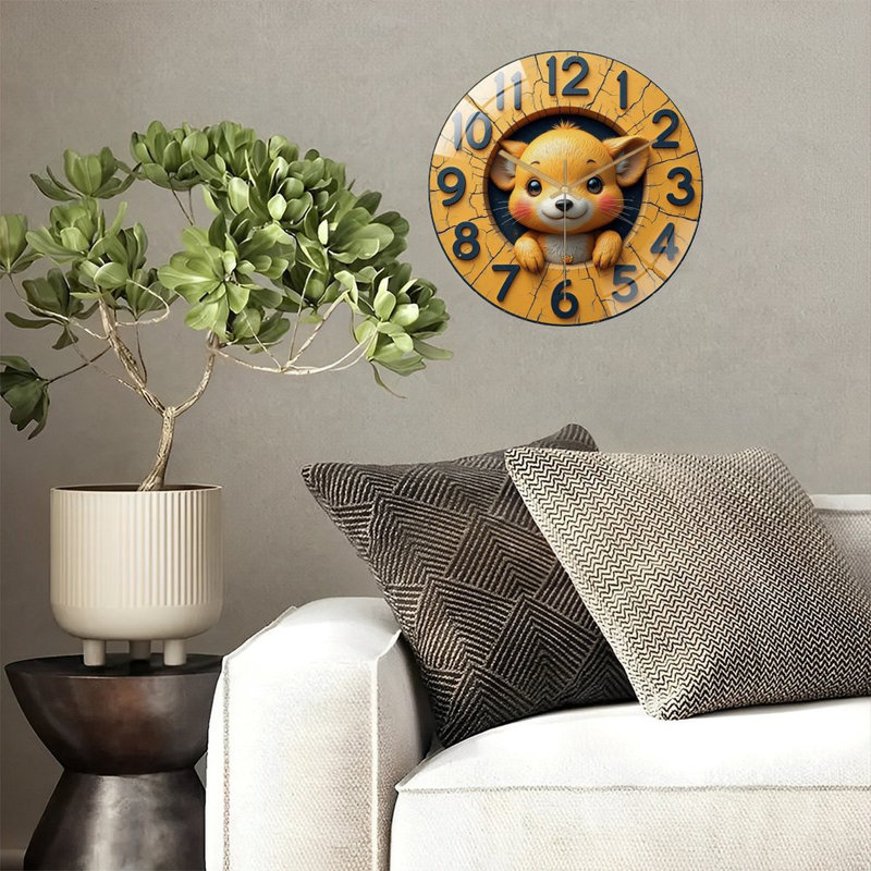 Horloge murale 12 po