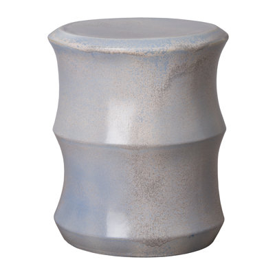 Tabouret de jardin en céramique