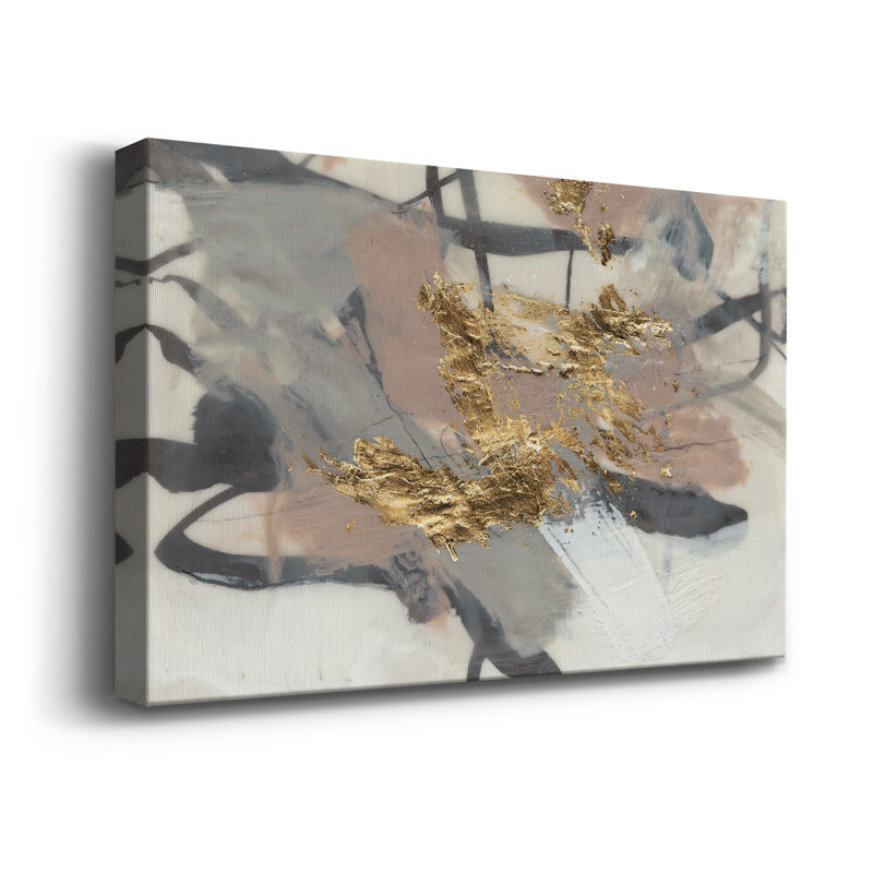 Golden Blush II - impression sur toile tendue, L 60 po x H 40 po