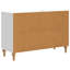 Engineered Wood Rectangle Accent Chest