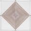 Carreau de céramique à motif triangulaire 6 po x 6 po-52581202