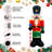Polyester Freestanding Christmas Decoration