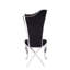 Chaise de salle à manger en acier inoxydable Cyren