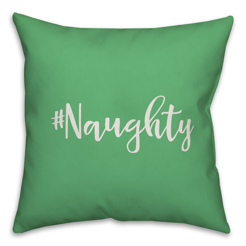  Coussin Naughty, Vert clair, Coussin décoratif