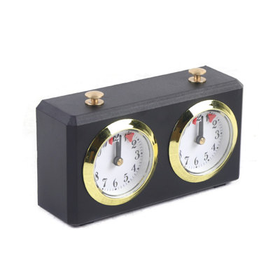 Chess Clock Alarm Chess Timer Mechanical Analog Chess Clock for Board Game Inter