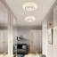 28Cm White Ultra Slim Round Acrylic LED Flush Mount Ceiling Light-1307974277